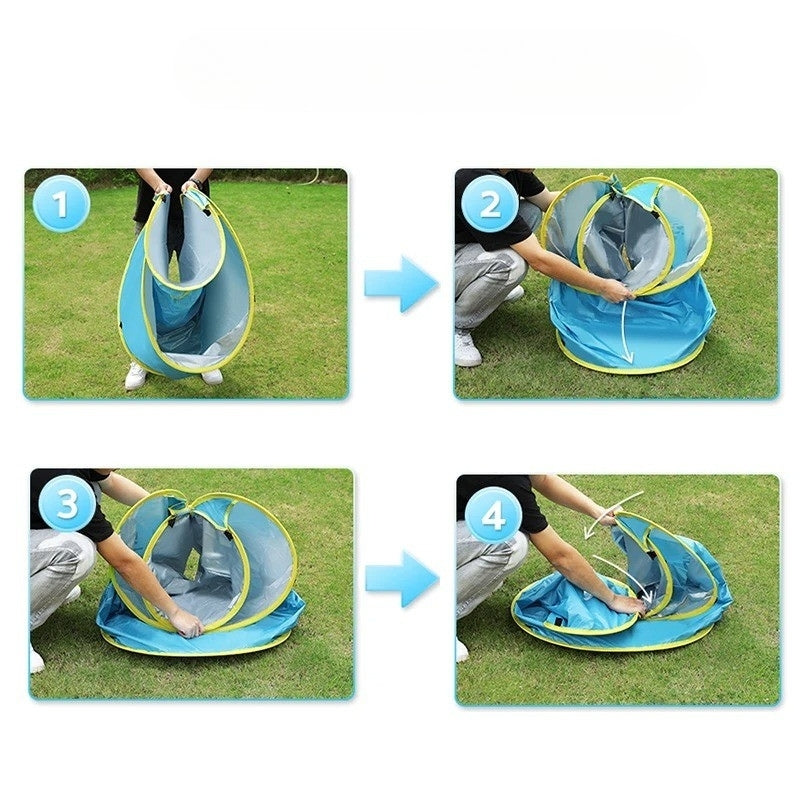 Katlanabilir UV Korumalı Çocuk Plaj Çadırı